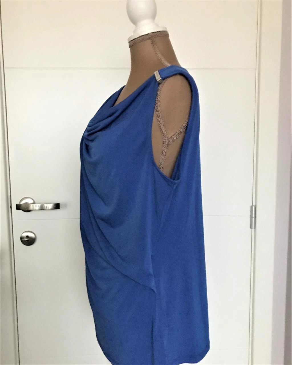 Michael Kors XL/42 bright blue sleeveless blouse. – photo 2